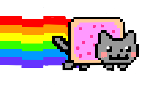 Фон nyan cat