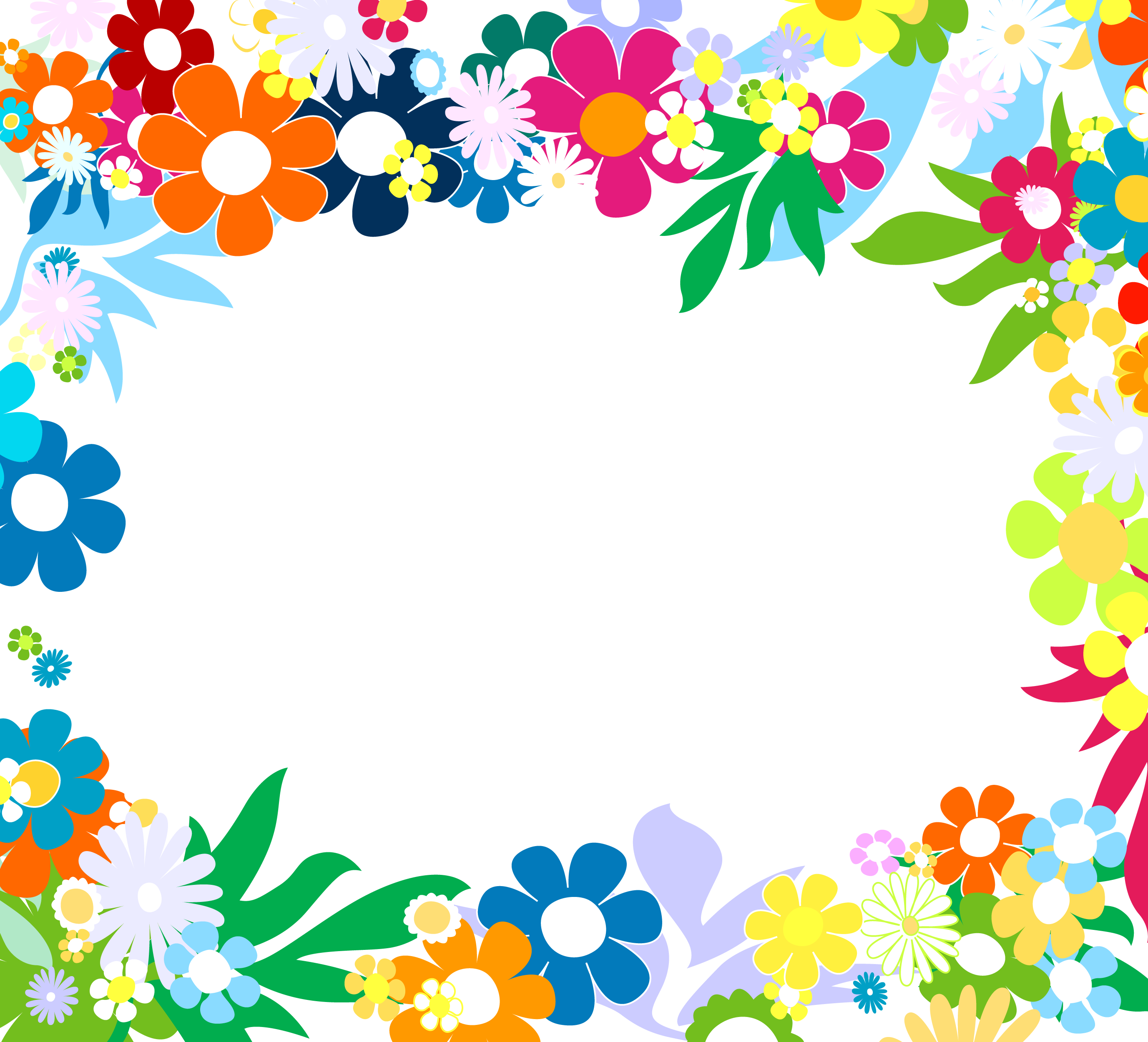 Рамка цветы PNG - AVATAN PLUS