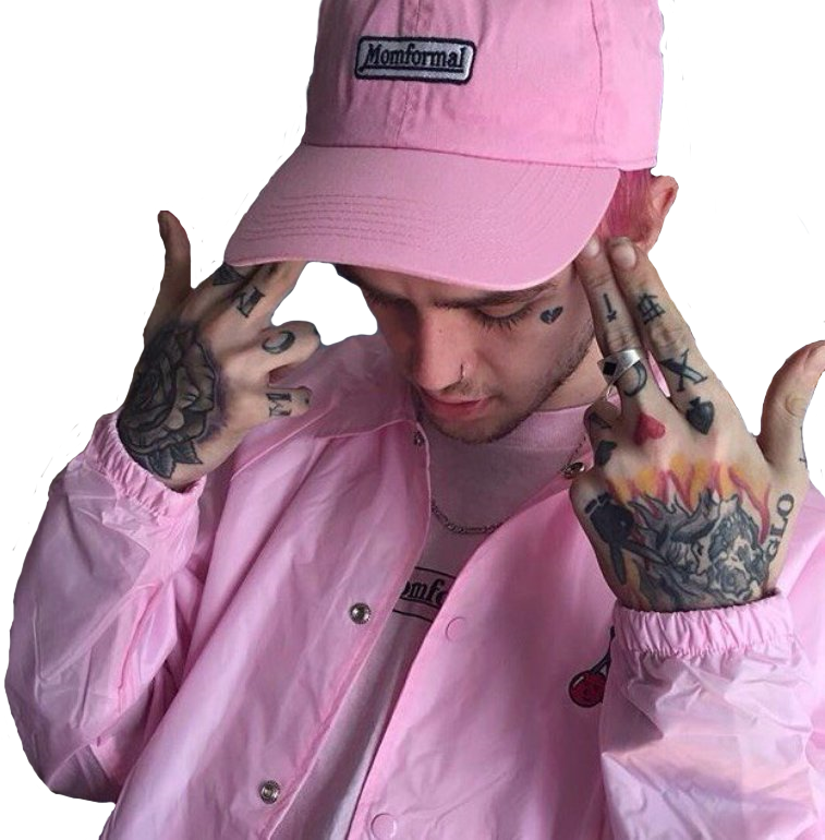lil peep album cover png